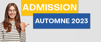 Admission - Automne 2023